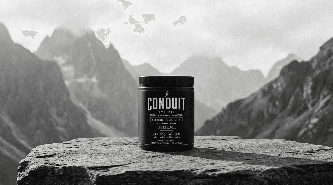 Conduit Hybrid tub on a mountain ridge